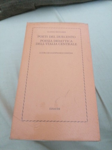 Classici ricciardi poeti del - classici, ricciardi-