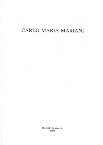 Carlo maria mariani biennale - carlo,