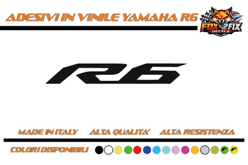 Adesivi moto yamaha scritta - moto,