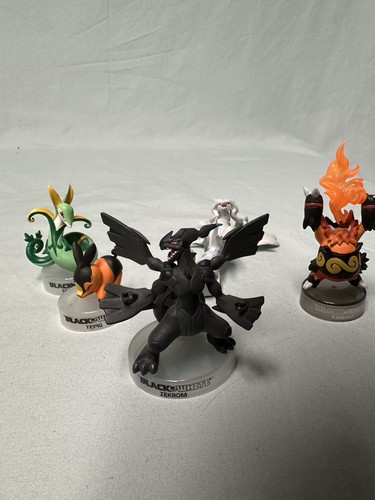 Pokemon figura bianco nero - pokemon,