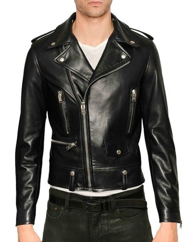 Giacca pelle uomo - giacca,