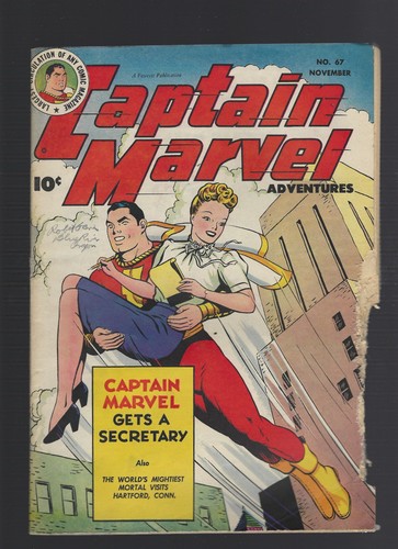 Captain marvel adventure 67 - captain,