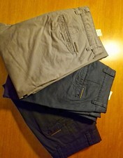 3 pantalone ZARA uomo, blu, grigio, nero, 38 (slim)