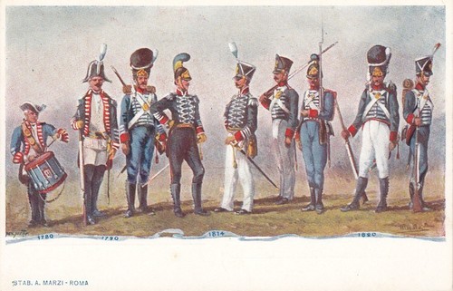 A4597 granatieri uniformi - granatieri,,
