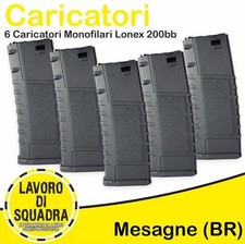 Set 6 Caricatori Monofilari