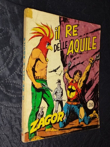 Zagor scritta rossa ristampa - scritta,