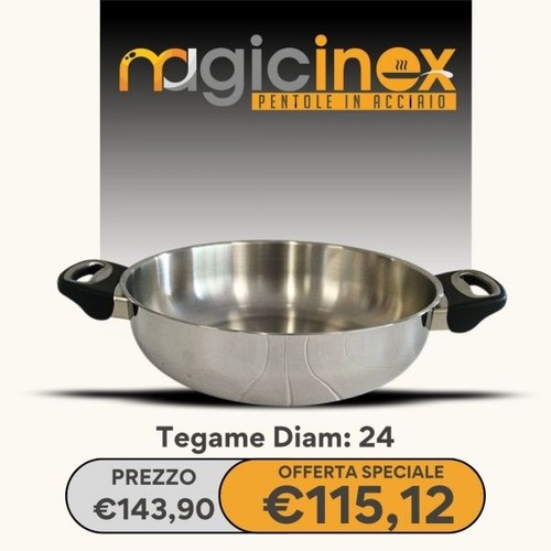 Pentola acciaio inox - acciaio,