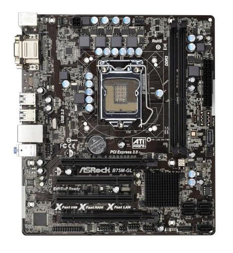 Asrock b75m intel b75 - asrock,
