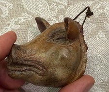 Testa Maiale Presepe Napoletano XVIII Secolo Krippen Belen Creche Nativity Italy