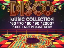 16000+ Remastered Mega Disco Retro 60-70-80-90-2000 - LEGGERE DESCRIZIONE [A16]