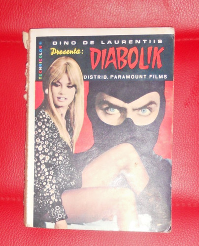 Cartolina film diabolik - diabolik, n°4