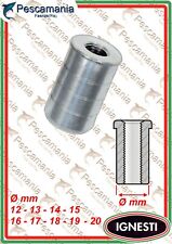 Boccola filettata in alluminio