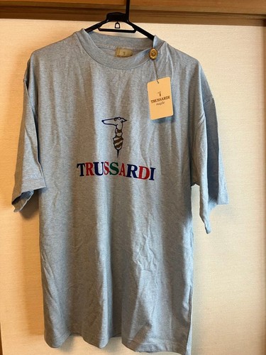 Trussardi light gray cotton - trussardi,