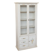 VETRINA CRISTALLIERA IN LEGNO