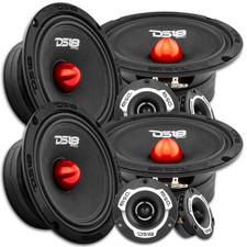 4x DS18 PRO-GM6B 6.5" Midrange