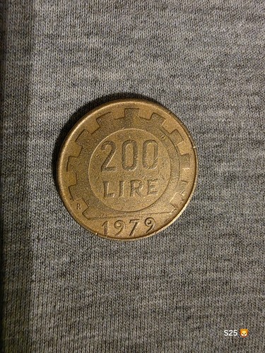 Moneta 200 lire anno - lire,