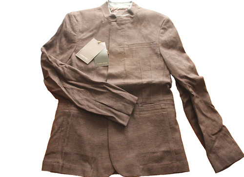 Zara blazer uomo - premium, lino