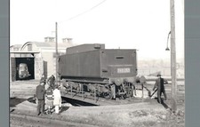 Biella Piattaforma Girevole Stazione Treno  Fotografia x Cartolina cm 10 x 15