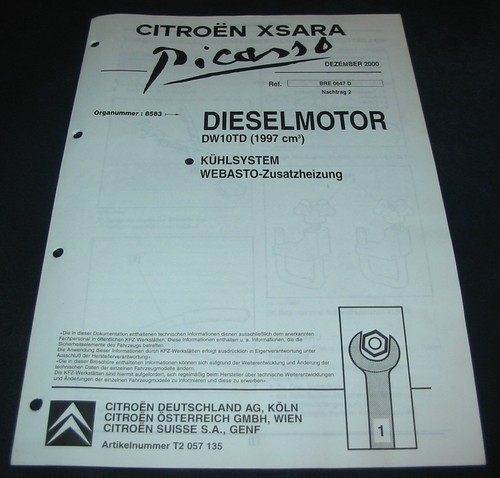 Werkstatthandbuch citroen - werkstatthandbuch,