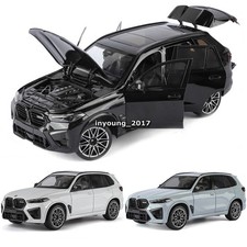 Modellino auto 1/18 BMW X5 M Competizione LCI pressofuso SUV metallo veicoli collezione