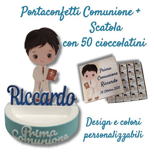 Portaconfetti comunione - portaconfetti,