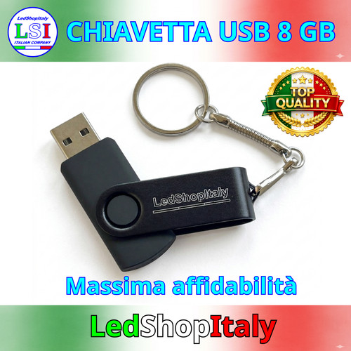 Pendrive chiavetta usb 8gb - chiavetta,
