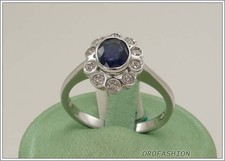 Anello oro bianco 18kt con