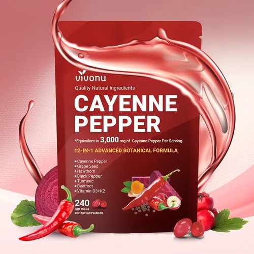 Pepe caienna 240 capsule - 240,