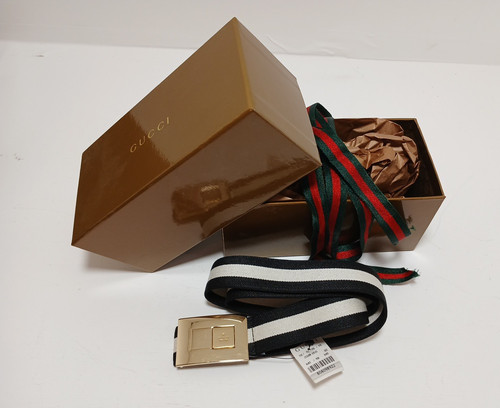Autentica cintura gucci - cintura, tela