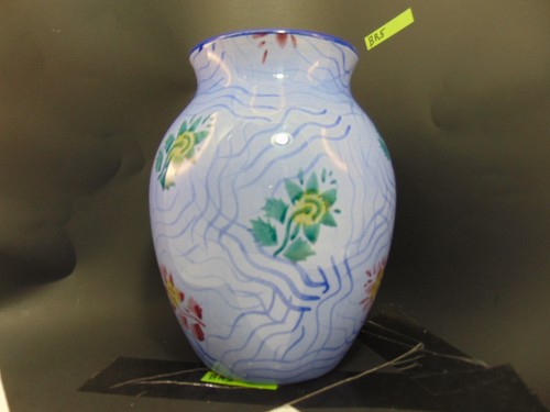Vaso terracotta blu con - vaso, in