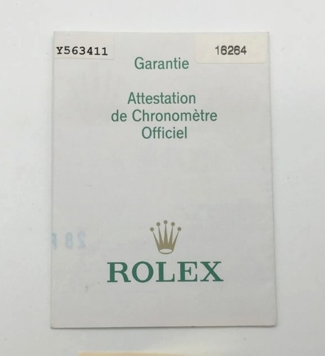 Rolex guarantee warranty - rolex,
