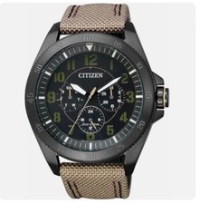 OROLOGIO UOMO CITIZEN BUBU2035 05E 8729 ECO DRIVE ACCIAIO 44 NERO ORIGINALE NEW