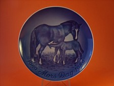 ROYAL COPENHAGEN BING&GRONDAHL PIATTO DEL GIUBILEO MORS-DAG 1989