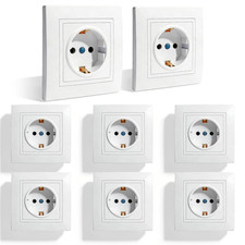 8 Pcs Presa Elettrica Da Muro