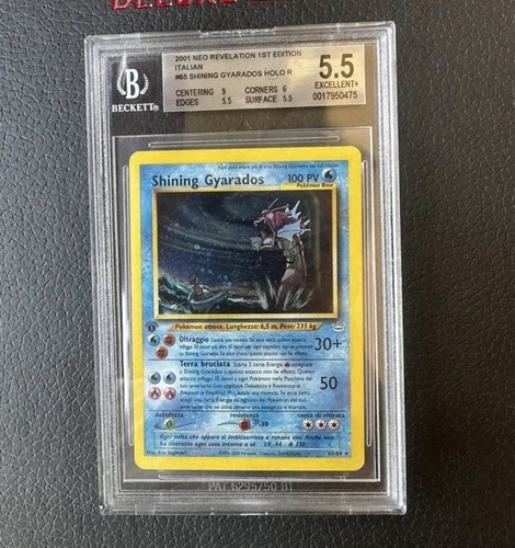 Shining gyarados 1st edition - gyarados,