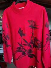 Pullover rosso new sensation - pullover,