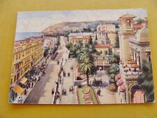 (FG.Q69) SANREMO - PANORAMA DALL'ALBERGO NAZIONALE (vg) Pittore Musso, san remo