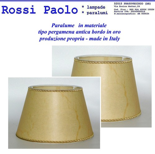 Paralume classico materiale - paralume,