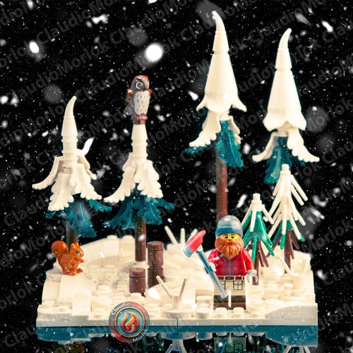 Lego foresta boscaiolo - ⭐,