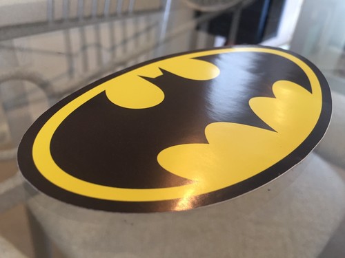 Adesivo logo batman - adesivo,