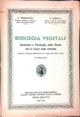 Biologia vegetale anatomia e - biologia,