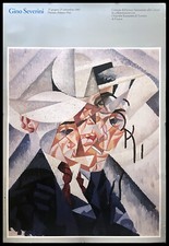 1983 * Manifesto, Poster "Gino Severini - 1983 - Firenze Palazzo Pitti"  Italia