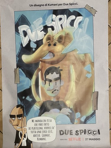 Poster zerocalcare due spicci - zerocalcare,