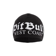 Cappello uomo invernale cappello berretto cotone Pit Bull West Coast old logo nero
