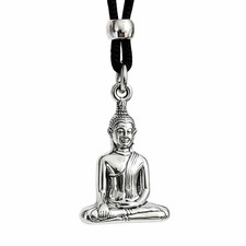 Collana con ciondolo Buddha in