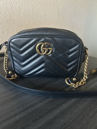 Black gucci bag - black,