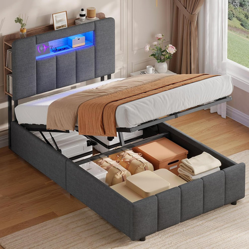 Agollati letto singolo con - letto,