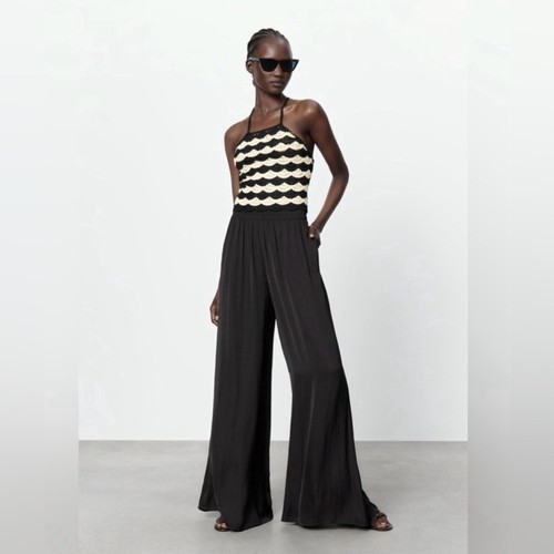 Zara high waisted wide leg - zara,