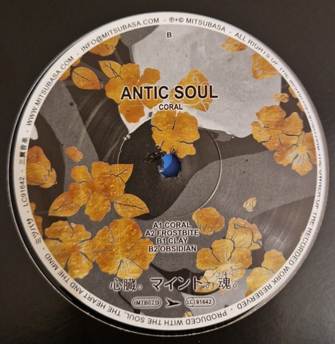 Antic soul coral vinyl - coral,