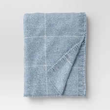 Windowpane Boucle Throw